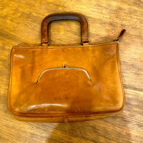 Bags Vintage Coach Kisslock Watermelon Tote 1971980 Poshmark